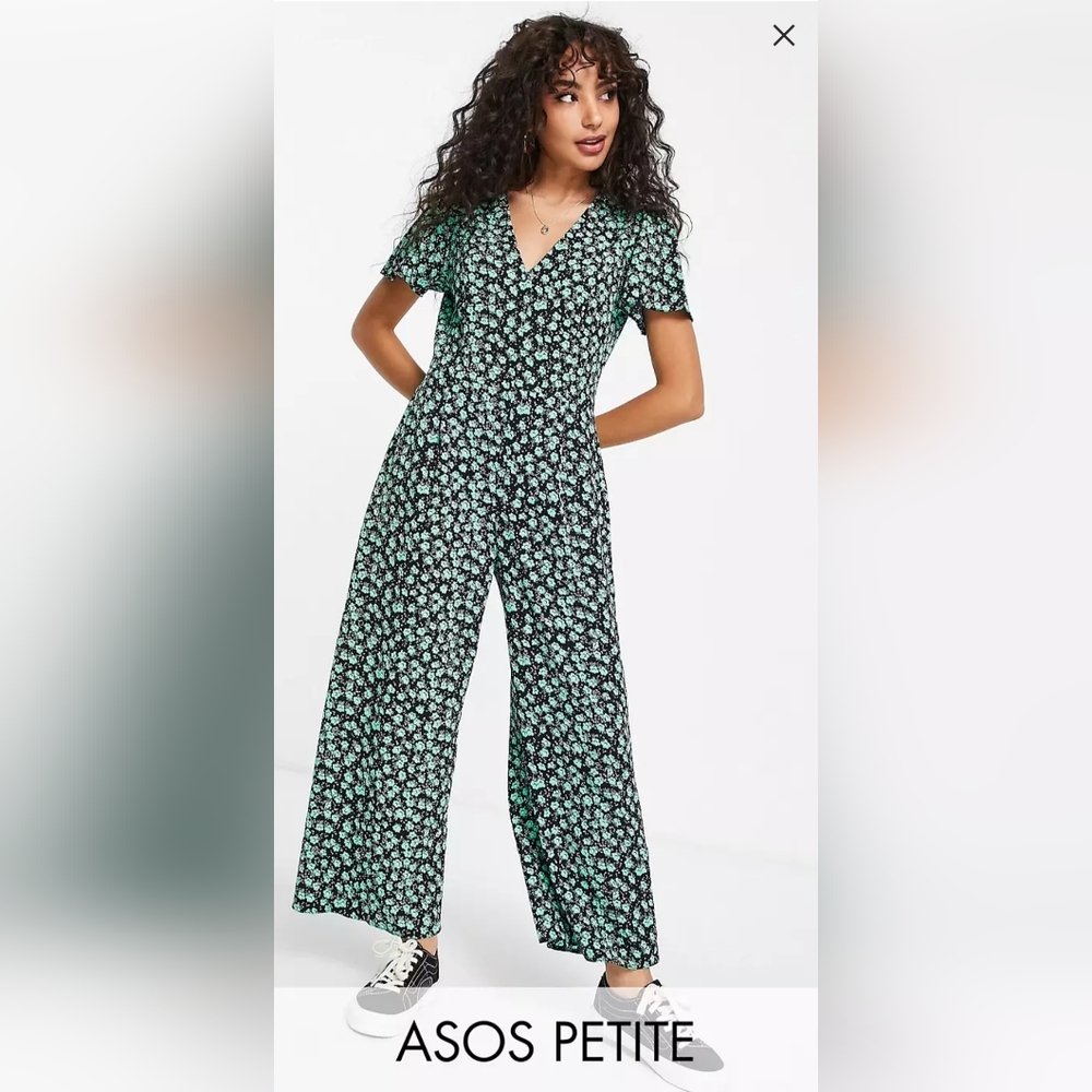 ASOS Floral Jumpsuit